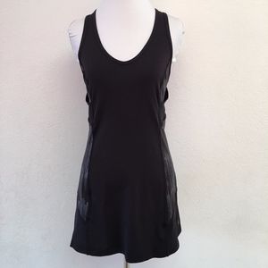 Lululemon Ace Dress Black Scratch Match Size 6